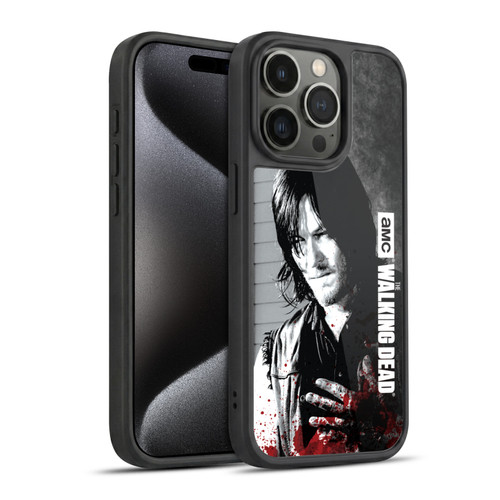 AMC The Walking Dead Gore Wounded Hand Gel Armour Case For Apple iPhone 15 Pro