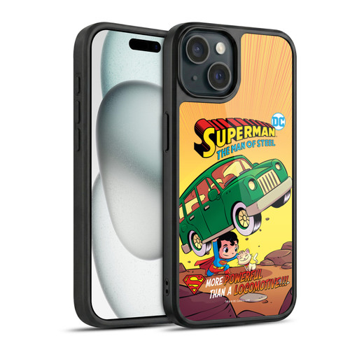 Super Friends DC Comics Toddlers Comic Covers Superman 1 Gel Armour Case For Apple iPhone 15