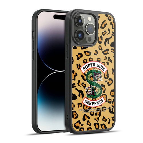 Riverdale South Side Serpents Leopard Logo Gel Armour Case For Apple iPhone 14 Pro Max