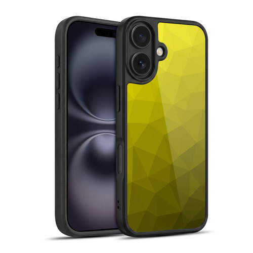 PLdesign Geometric Patterns Yellow Gradient Mesh Gel Armour Case For Apple iPhone 16