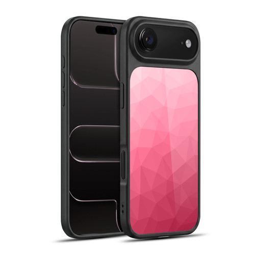 PLdesign Geometric Patterns Magenta Pink Ombre Mesh Gel Armour Case For Apple iPhone 17 Air
