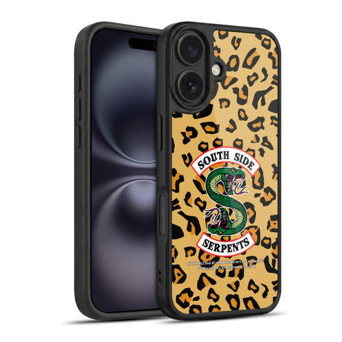 Riverdale South Side Serpents Leopard Logo Gel Armour Case For Apple iPhone 16
