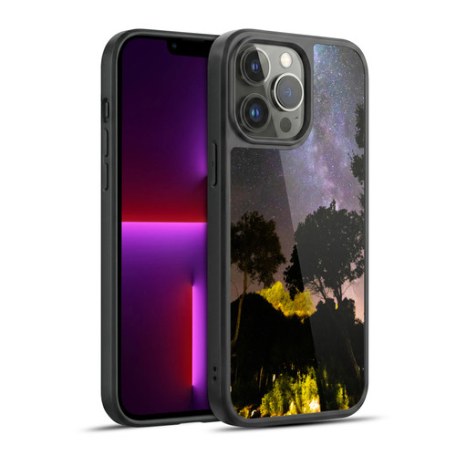 Patrik Lovrin Night Sky Trees Landscape With Milky Way Gel Armour Case For Apple iPhone 13 Pro Max