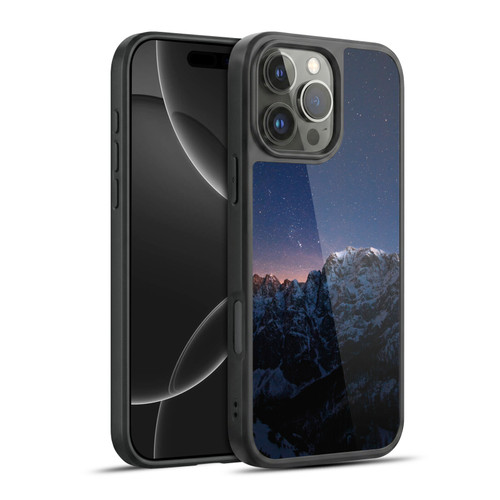 Patrik Lovrin Night Sky Stars Above Mountains Gel Armour Case For Apple iPhone 16 Pro Max