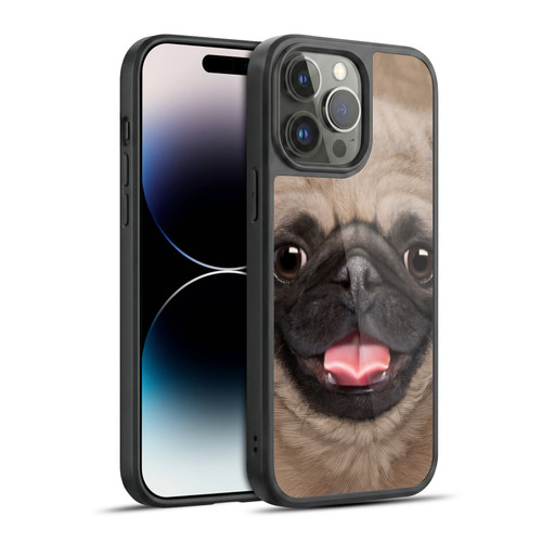 Vincent Hie Big Face Puppies Pug Gel Armour Case For Apple iPhone 14 Pro Max