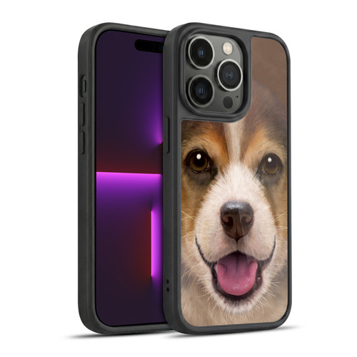 Vincent Hie Big Face Puppies Beagle Gel Armour Case For Apple iPhone 14 Pro