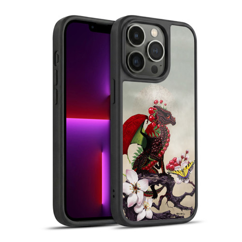 Stanley Morrison Art Cherry Tree, Dragon, Butterfly Gel Armour Case For Apple iPhone 13 Pro