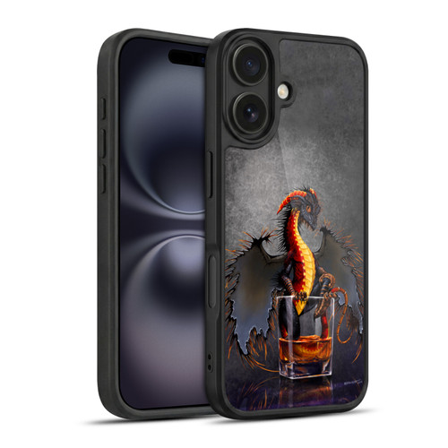 Stanley Morrison Art Dragon In A Rum Glass Gel Armour Case For Apple iPhone 16
