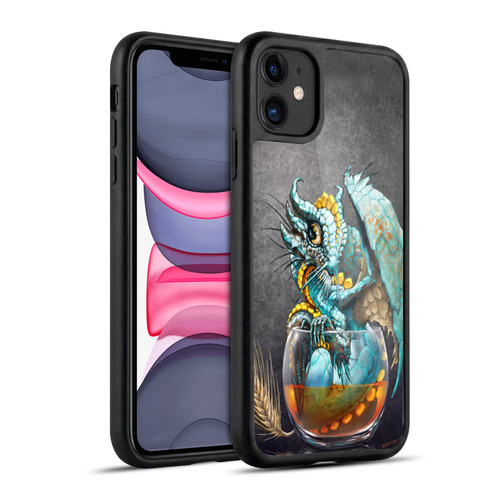 Stanley Morrison Dragons Aqua Ice Whiskey In Glass Gel Armour Case For Apple iPhone 11