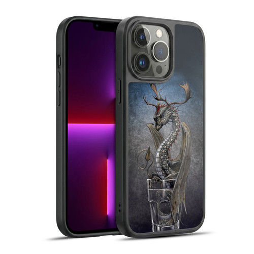 Stanley Morrison Dragons Vodka Drink Glass Gel Armour Case For Apple iPhone 13 Pro Max