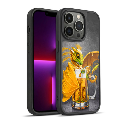 Stanley Morrison Dragons Amber Beer Drink In Mug Gel Armour Case For Apple iPhone 13 Pro