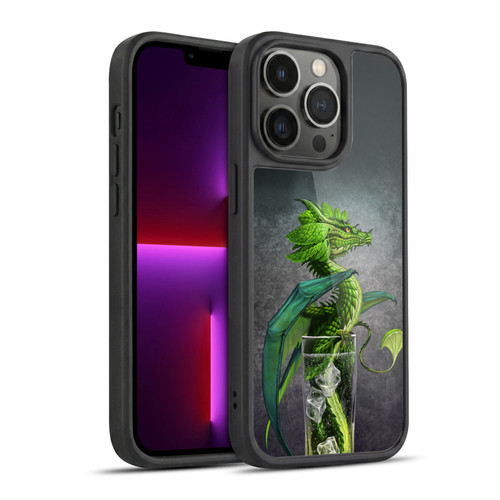 Stanley Morrison Dragons Green Mojito Drink Gel Armour Case For Apple iPhone 13 Pro