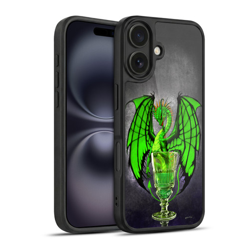 Stanley Morrison Dragons Absinthe Green Drink Gel Armour Case For Apple iPhone 16