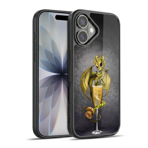 Stanley Morrison Dragons Gold Champagne Glass Gel Armour Case For Apple iPhone 17