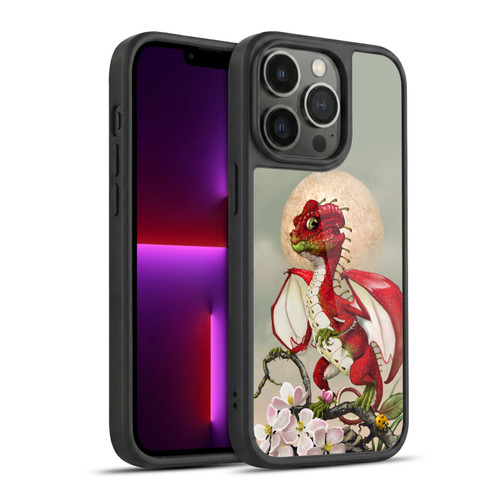 Stanley Morrison Dragons 3 Red Fruit Garden Gel Armour Case For Apple iPhone 13 Pro