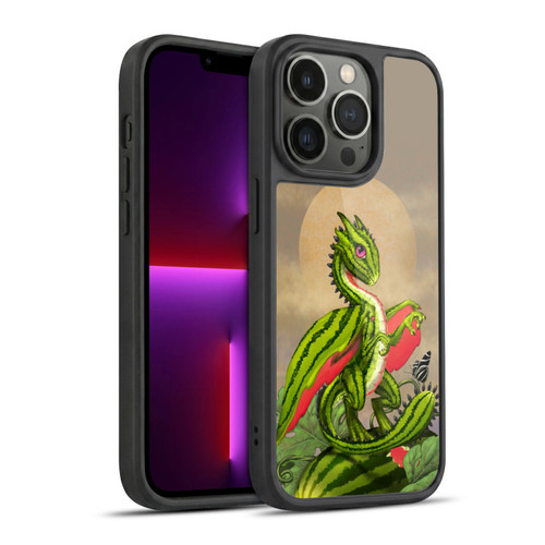 Stanley Morrison Dragons 3 Watermelon Garden Gel Armour Case For Apple iPhone 13 Pro