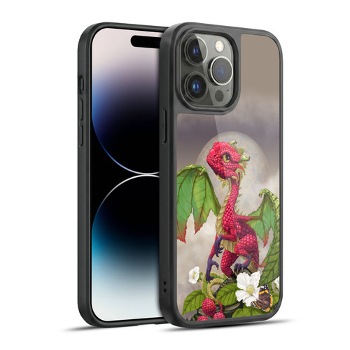 Stanley Morrison Dragons 3 Raspberry Garden Gel Armour Case For Apple iPhone 14 Pro Max