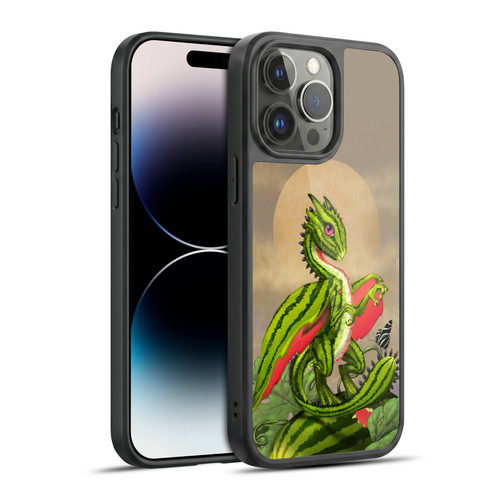 Stanley Morrison Dragons 3 Watermelon Garden Gel Armour Case For Apple iPhone 14 Pro Max