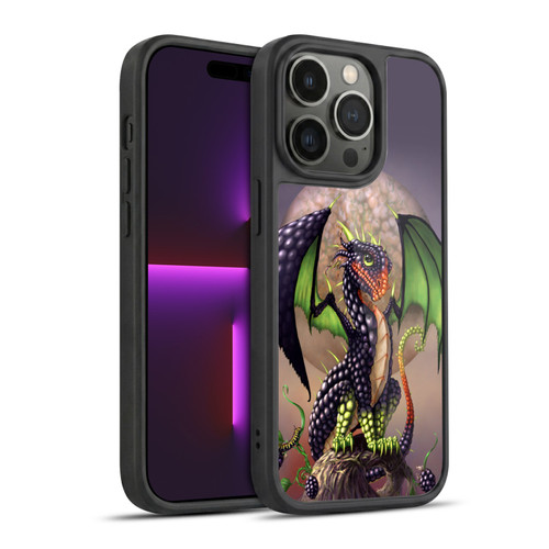 Stanley Morrison Dragons 3 Berry Garden Gel Armour Case For Apple iPhone 14 Pro