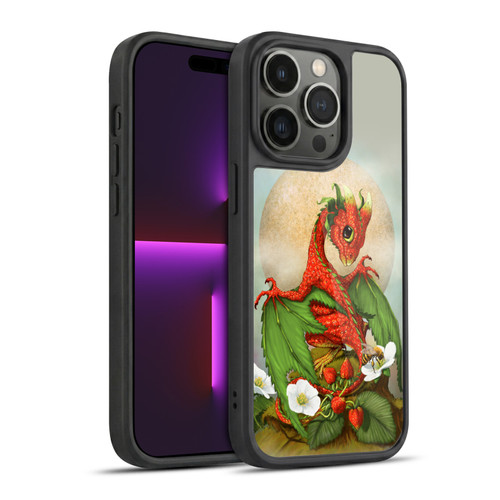 Stanley Morrison Dragons 3 Strawberry Garden Gel Armour Case For Apple iPhone 14 Pro