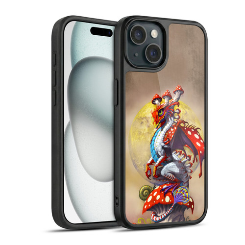 Stanley Morrison Dragons 3 Mushroom Garden Gel Armour Case For Apple iPhone 15