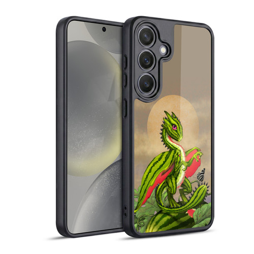 Stanley Morrison Dragons 3 Watermelon Garden Gel Armour Case For Samsung Galaxy S24 5G