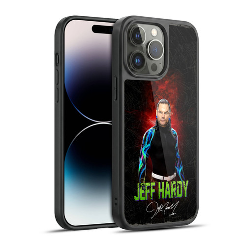 WWE Jeff Hardy LED Image 2 Gel Armour Case For Apple iPhone 14 Pro Max