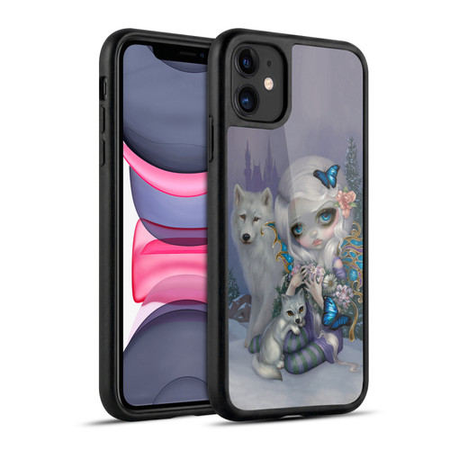 Strangeling Fairy Art Winter with Wolf Gel Armour Case For Apple iPhone 11