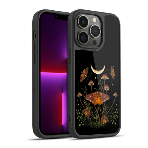 Episodic Drawing Illustration Animals Autumn Light Underwings Gel Armour Case For Apple iPhone 13 Pro