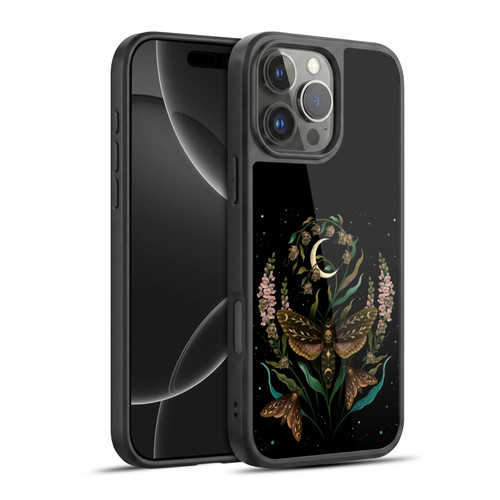 Episodic Drawing Illustration Animals Death Head Gel Armour Case For Apple iPhone 16 Pro Max