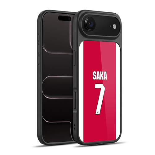 Arsenal FC 2025/26 Players Home Kit 1st Group Bukayo Saka Gel Armour Case For Apple iPhone 17 Air