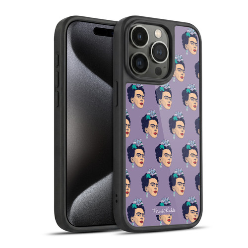 Frida Kahlo Sketch Pattern Gel Armour Case For Apple iPhone 15 Pro
