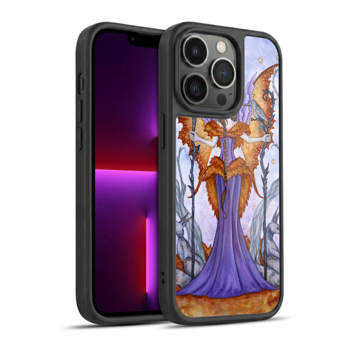 Amy Brown Elemental Series Raven Pixie Gel Armour Case For Apple iPhone 13 Pro