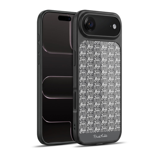 Frida Kahlo Typography Lover Grey Gel Armour Case For Apple iPhone 17 Air