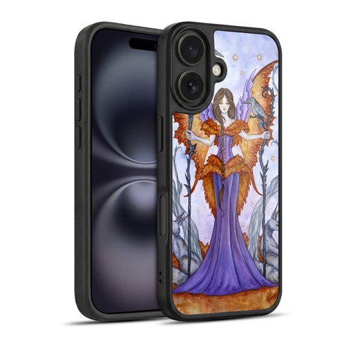 Amy Brown Elemental Series Raven Pixie Gel Armour Case For Apple iPhone 16