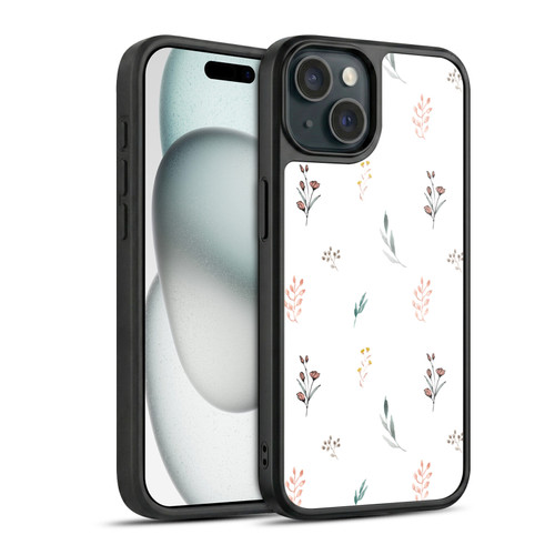 Anis Illustration Flower Pattern 2 Botanicals Gel Armour Case For Apple iPhone 15