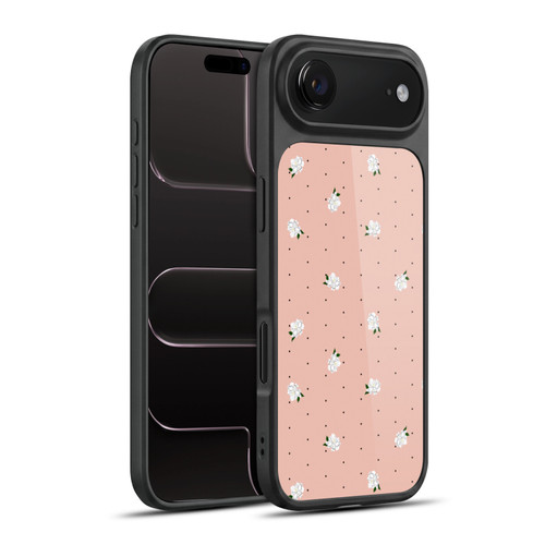 Anis Illustration Flower Pattern 2 Dots Gel Armour Case For Apple iPhone 17 Air