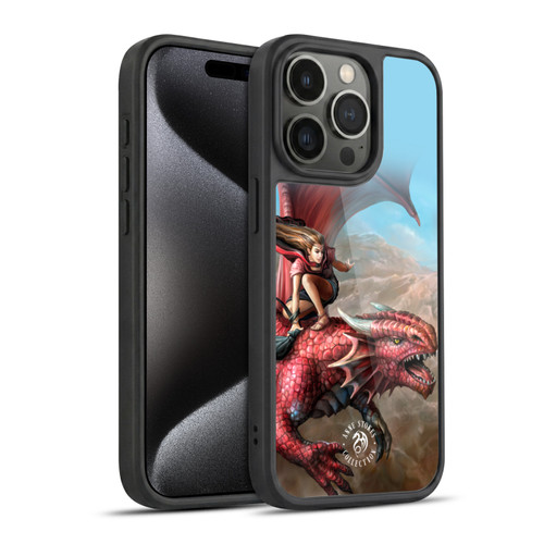 Anne Stokes Dragons 5 Sky Surfer Gel Armour Case For Apple iPhone 15 Pro