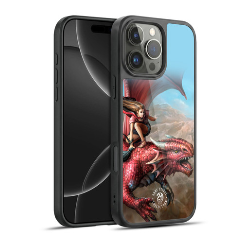 Anne Stokes Dragons 5 Sky Surfer Gel Armour Case For Apple iPhone 16 Pro Max