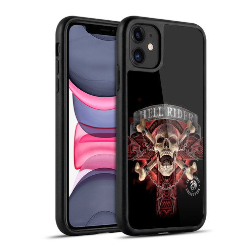 Anne Stokes Fire Tribal Hell Rider Gel Armour Case For Apple iPhone 11