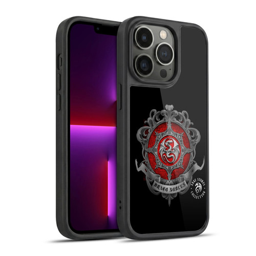 Anne Stokes Fire Tribal Dragon Crest Gel Armour Case For Apple iPhone 13 Pro