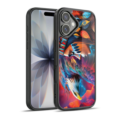 Michael David Ward Psychedelic Art Eagle Gel Armour Case For Apple iPhone 17