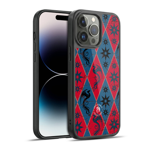Anne Stokes Fire Tribal Heraldry Gel Armour Case For Apple iPhone 14 Pro Max