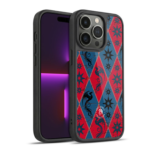 Anne Stokes Fire Tribal Heraldry Gel Armour Case For Apple iPhone 14 Pro