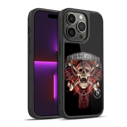 Anne Stokes Fire Tribal Hell Rider Gel Armour Case For Apple iPhone 14 Pro