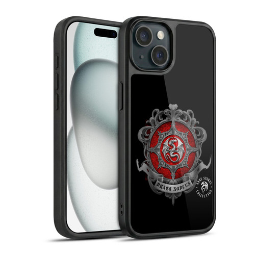 Anne Stokes Fire Tribal Dragon Crest Gel Armour Case For Apple iPhone 15