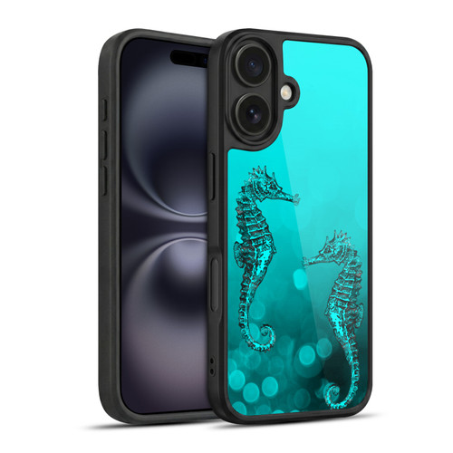 LebensArt Mix Art Seahorse Gel Armour Case For Apple iPhone 16