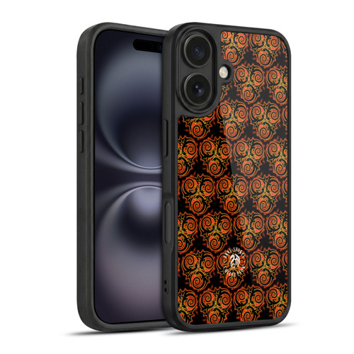 Anne Stokes Fire Tribal Triple Dragon Pattern Gel Armour Case For Apple iPhone 16