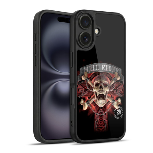 Anne Stokes Fire Tribal Hell Rider Gel Armour Case For Apple iPhone 16