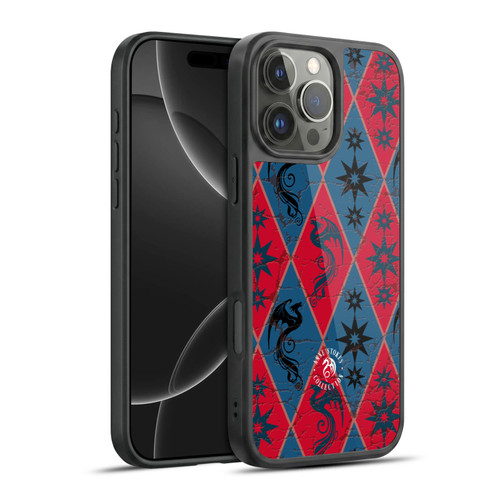 Anne Stokes Fire Tribal Heraldry Gel Armour Case For Apple iPhone 16 Pro Max